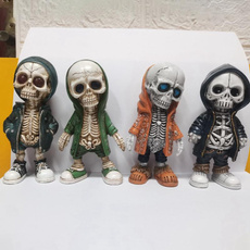 cute, Goth, Skeleton, skullsculpture