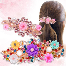 Fashion, koreanversion, flowerhairpin, springclip
