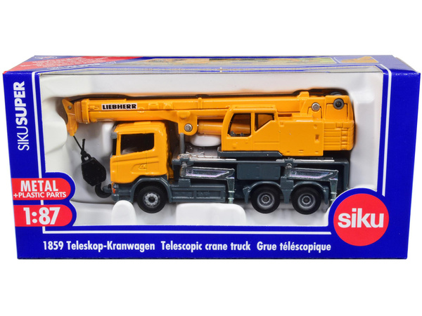 Siku 1:87 Liebherr Telescopic CraneTruck main image 0