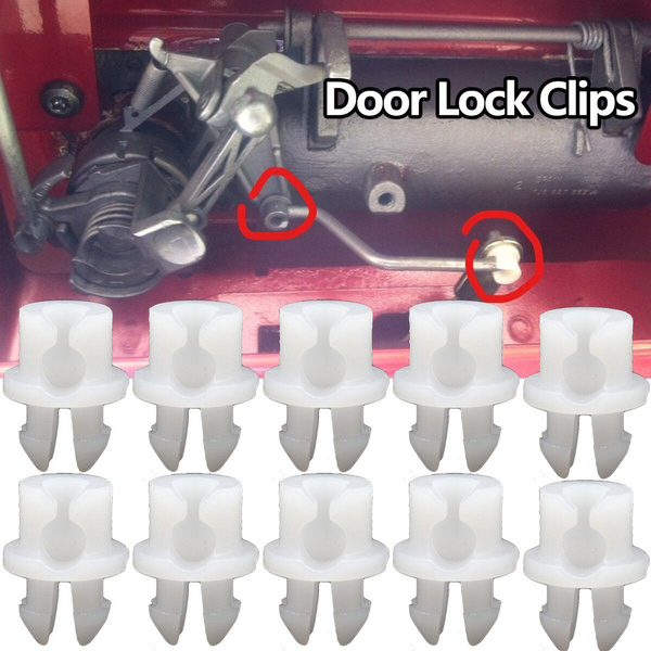 Door Lock Rod Conector Linkage Clips For MercedesBenz E280 Front Rear