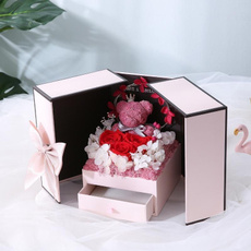 Box, Flowers, Love, Gift Box