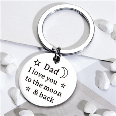 fathersdaygift, Key Chain, Romantic, Ornament