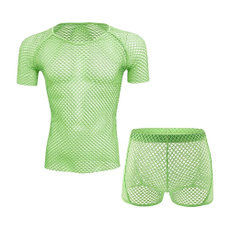 fishnetset, mensexyunderwear, Shirt, seethruunderwearmen