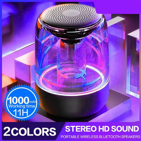 Portable Bluetooth Speakers, Small True Wireless Stereo (TWS) Speaker