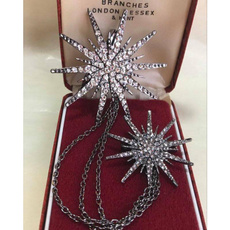 Crystal, art, Chain, Vintage