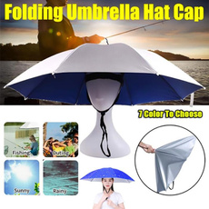 Head, fishingumbrellahat, Umbrella, camping