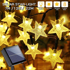 lightpost, Star, Christmas, fairylight