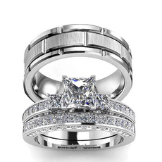 Steel, weddingringsdesign, promiseringsforher, Jewelry