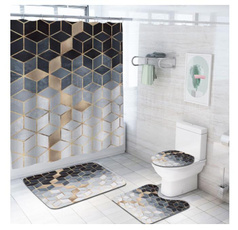 Rugs & Carpets, bathroomshowercurtain, Waterproof, Bathroom