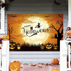 happyhalloween, Halloween, photography backdrops, Cloth