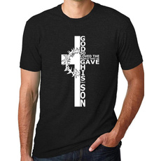 summer t-shirts, Christian, Shirt, jesus