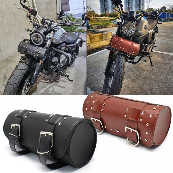 Motorcycle front cheap fork bag