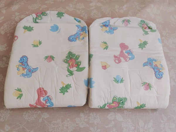 Ddlg Adult Diapers Cute Printed Adult Size Diapers 4500ml Diaper Adult