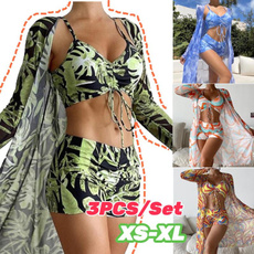 bikini with shorts, Beach, Waist, Cover