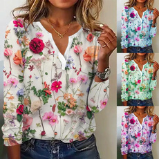 blouse, ladies clothes, Fashion, Floral print