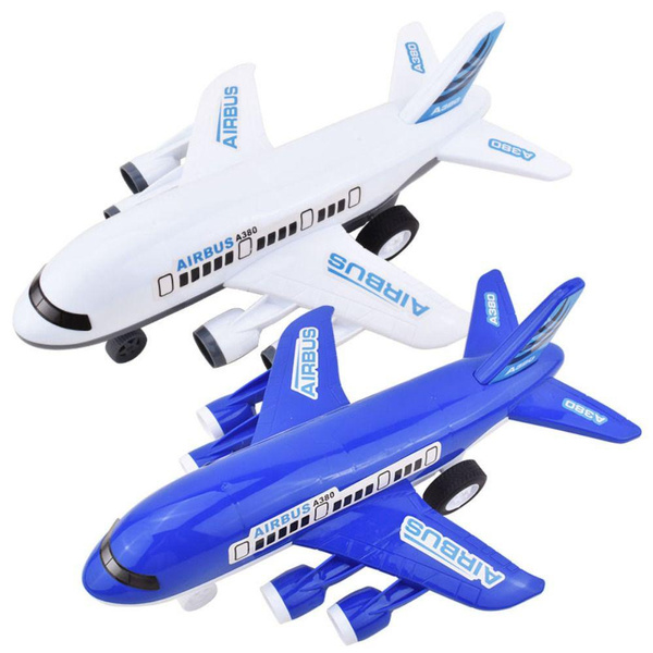Kids Novel Aeroplane Model Boys Toy Large Size Kids Airliner Toys Inertial Passenger Aircraft