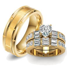 promiseringsforgirl, Couple Rings, coupleringsforlover, Stainless Steel