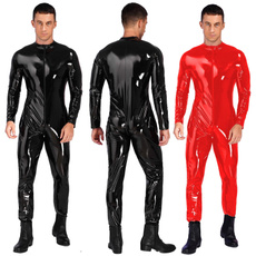 patent leather, Cosplay, catsuitclubwear, Sleeve