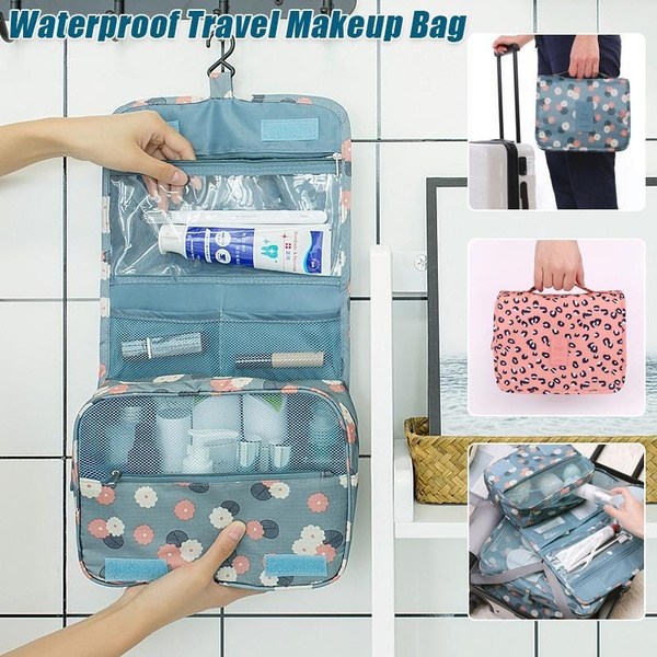 Travel Organizer Portable Waterproof Cosmetic Toiletry Storage