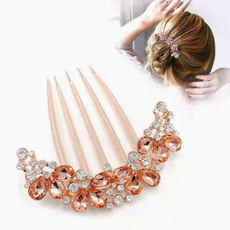 curling hair, Bridal, Jewelry, Classical
