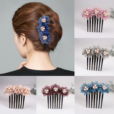 seventoothcomb, Flowers, headdress, koreanversion