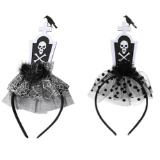 halloweenyarnheadband, Decor, Cosplay, cosplayhairaccessorie