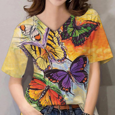 butterfly, Summer, summer t-shirts, cute