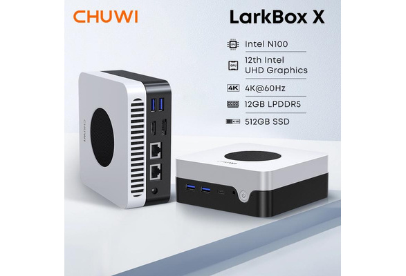 2023 New Arrival CHUWI LarkBox X Mini PC 512GB SSD 12GB RAM 12th