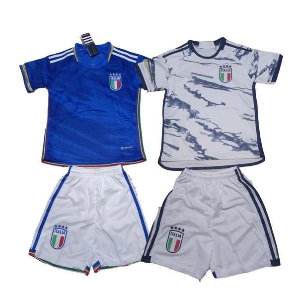 kids kits italy soccer jerseys Italia 23 24 maglie da calcio VERRATTI