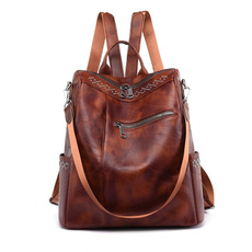 women's shoulder bags, travel backpack, School, ladyschoolbag