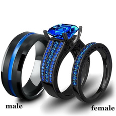 Blues, Unique, Men, Jewelry