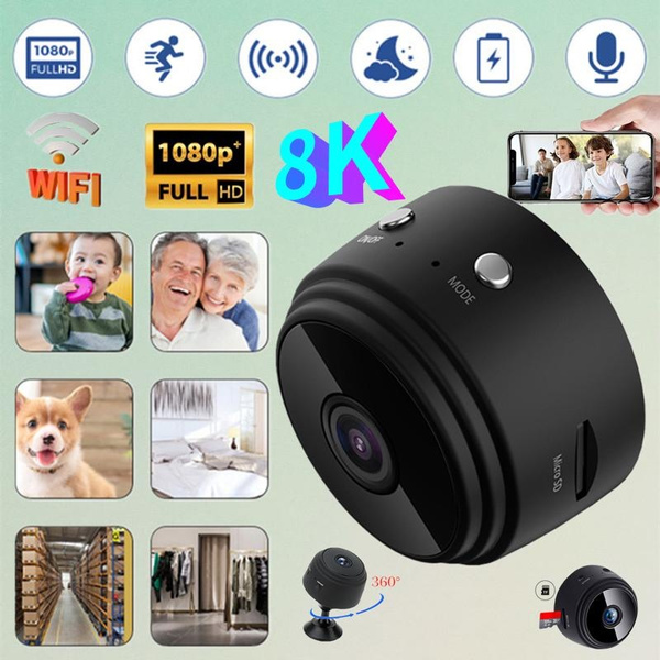 4K WiFi mini spy camera Memory Not included