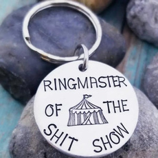 Funny, ringmaster, Key Chain, Gifts