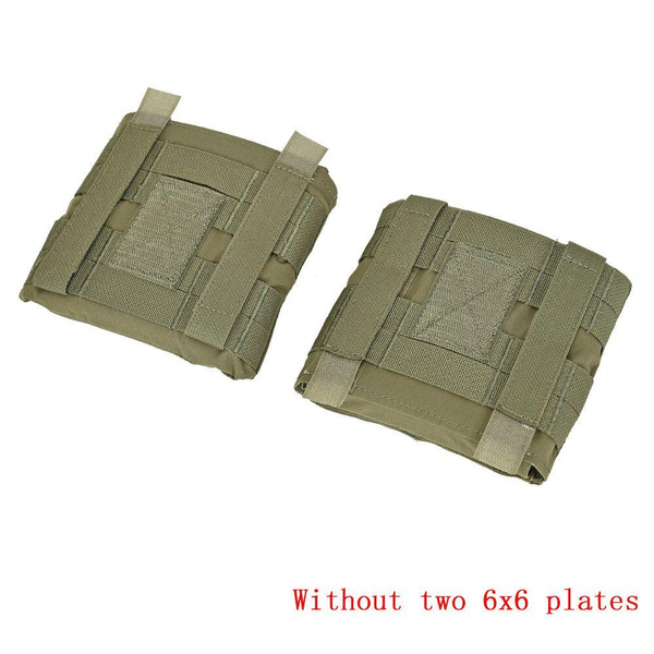 Hunting Vest Side Plate Pouch Set 6'' X Armor Carrier Plates Ultralight ...