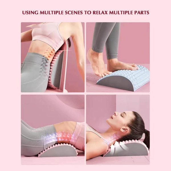 Lower Back Stretchers Back Cracker Lumbar Soothing Device Waist Massage