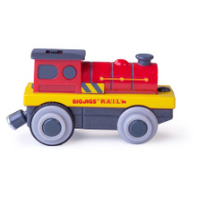 Wooden, Train, Battery, Toy