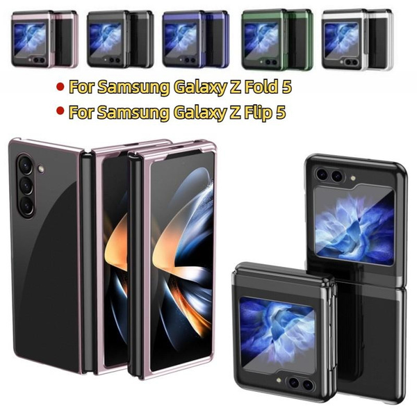 For Samsung Galaxy Z Flip 5 Case Transparent Clear Shockproof Case