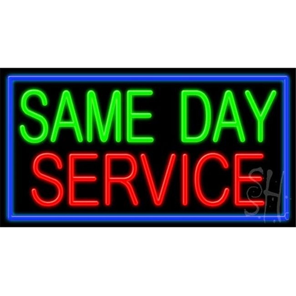 Same Day Service Neon Signs - Everything Neon