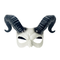 horngoatmask, devils, halffacemask, costumescosplay