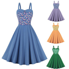 Swing dress, Fashion, pleated dress, Summer