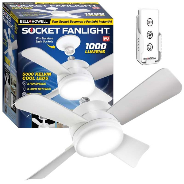 light socket ceiling fan amazon