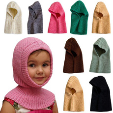knitted, Scarves, hooded, Winter