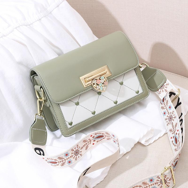 Women Small Square Simple Shoulder Bag Crossbody Messenger Bag Handbags