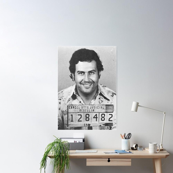 PABLO ESCOBAR MUGSHOT Poster | Wish