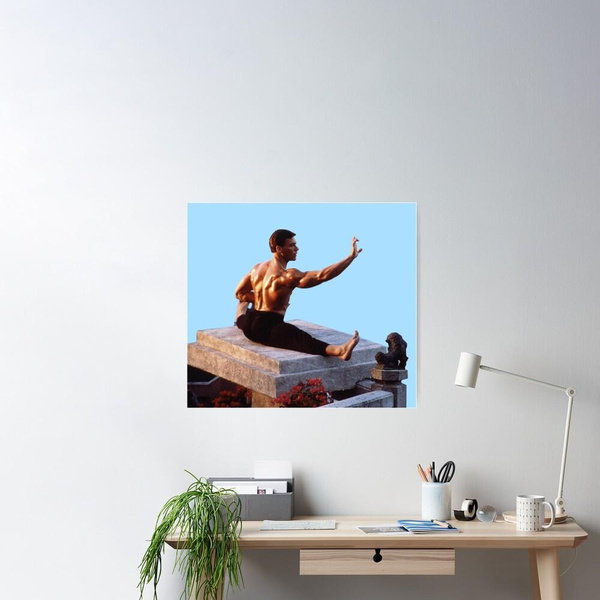 Bloodsport legendary scene epic split Jean Claude Van Damme as Frank ...