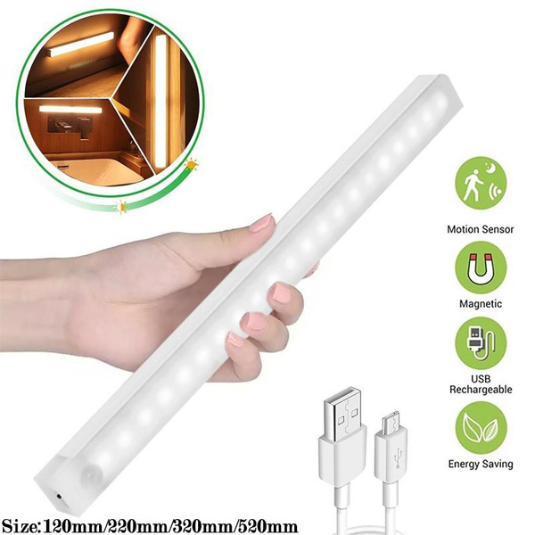 Wireless LED Night Light Motion Sensor Light Closet Night Lamp For