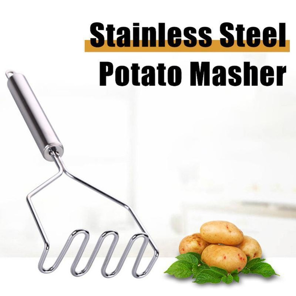 Stainless Steel Potato Pressure Mud Machine Potatoes Masher Kitchen Tools 