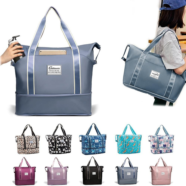 Large Capacity Bottom Extension Design Travel Bag Lightweight