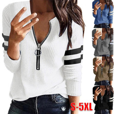 blouse, knitted, Plus Size, Shirt