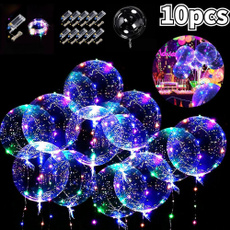 clearballoon, Decor, led, Colorful